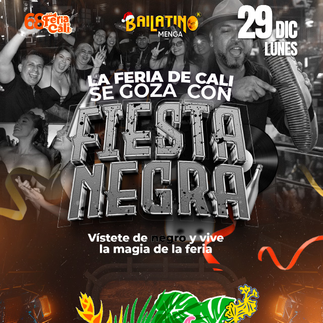 FIESTA NEGRA EXPERIENCE BAILATINO MENGA 29 DICIEMBRE 2025