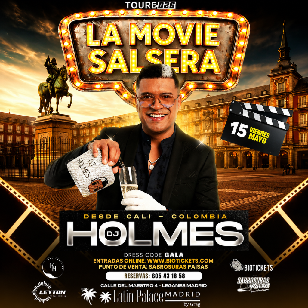 Noche de Gala con Dj Holmes – MADRID