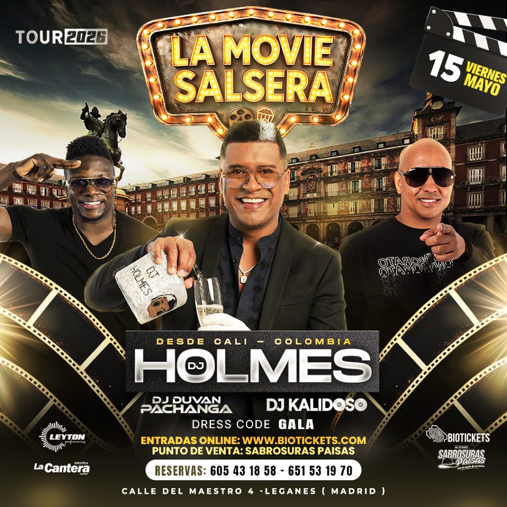 Noche de Gala con Dj Holmes – MADRID