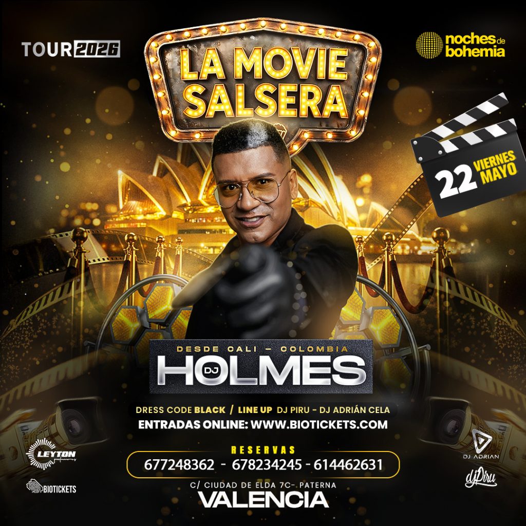 Noche de Gala con Dj Holmes – VALENCIA