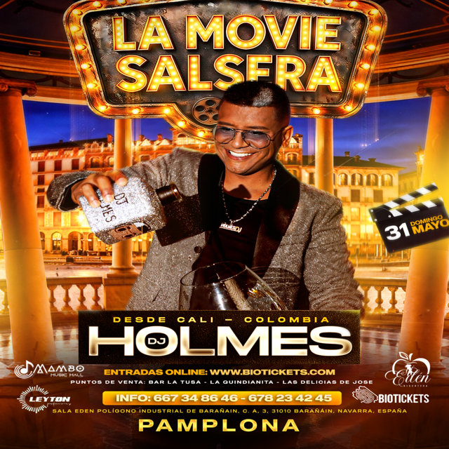Noche de Gala con Dj Holmes – PAMPLONA